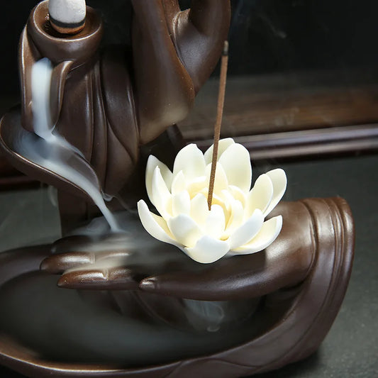Lotus Backflow Incense Burner