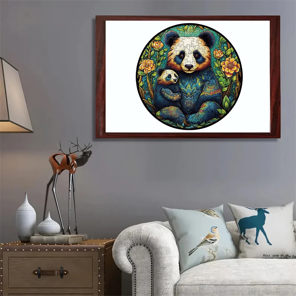 Panda Wooden Animal Puzzle