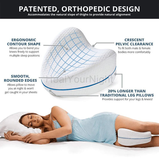 Memory Foam Knee Pillow