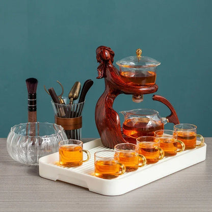 Goddess Glass Tea Set