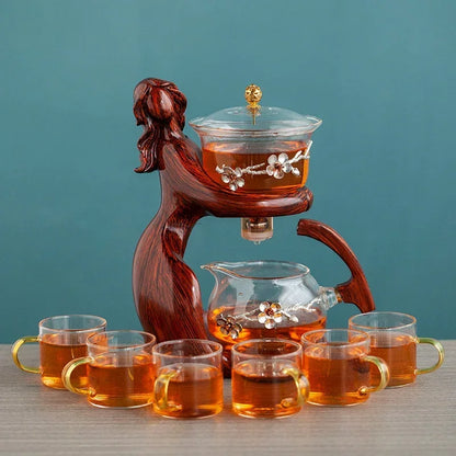 Goddess Glass Tea Set