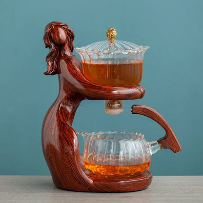 Goddess Glass Tea Set