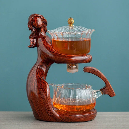Goddess Glass Tea Set